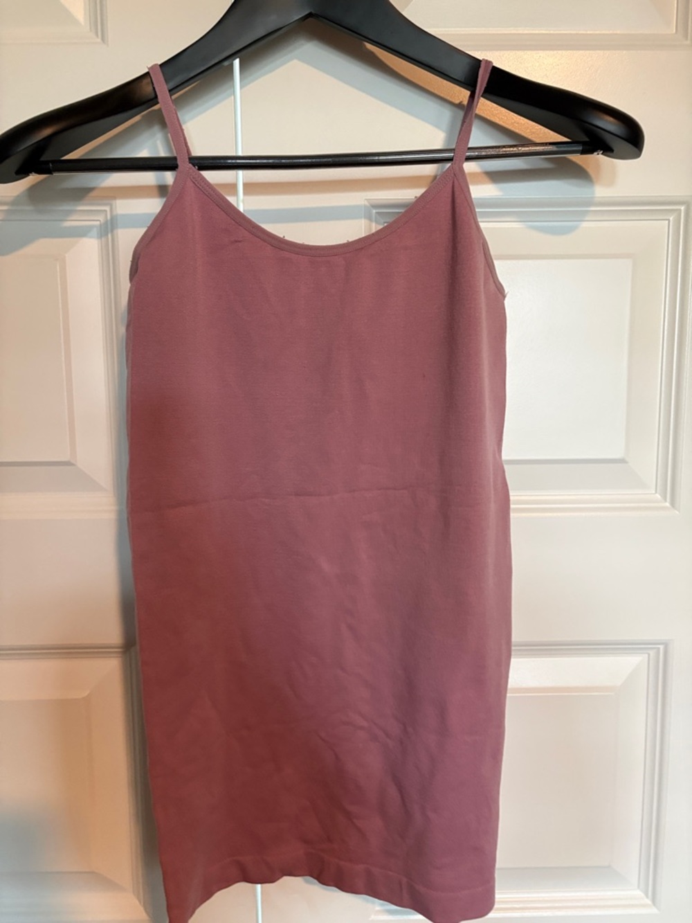 feathers Mauve Pink Slim Camisole Tank